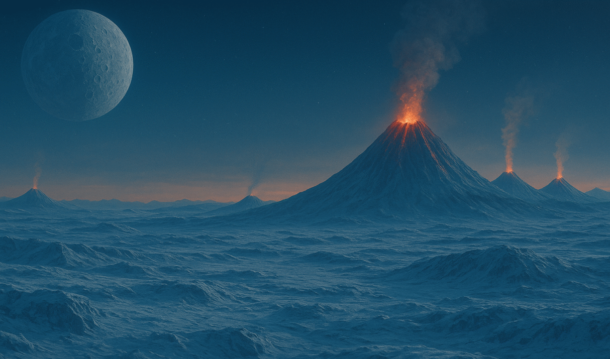 Volcanes de hielo detectados por 3I/ATLAS