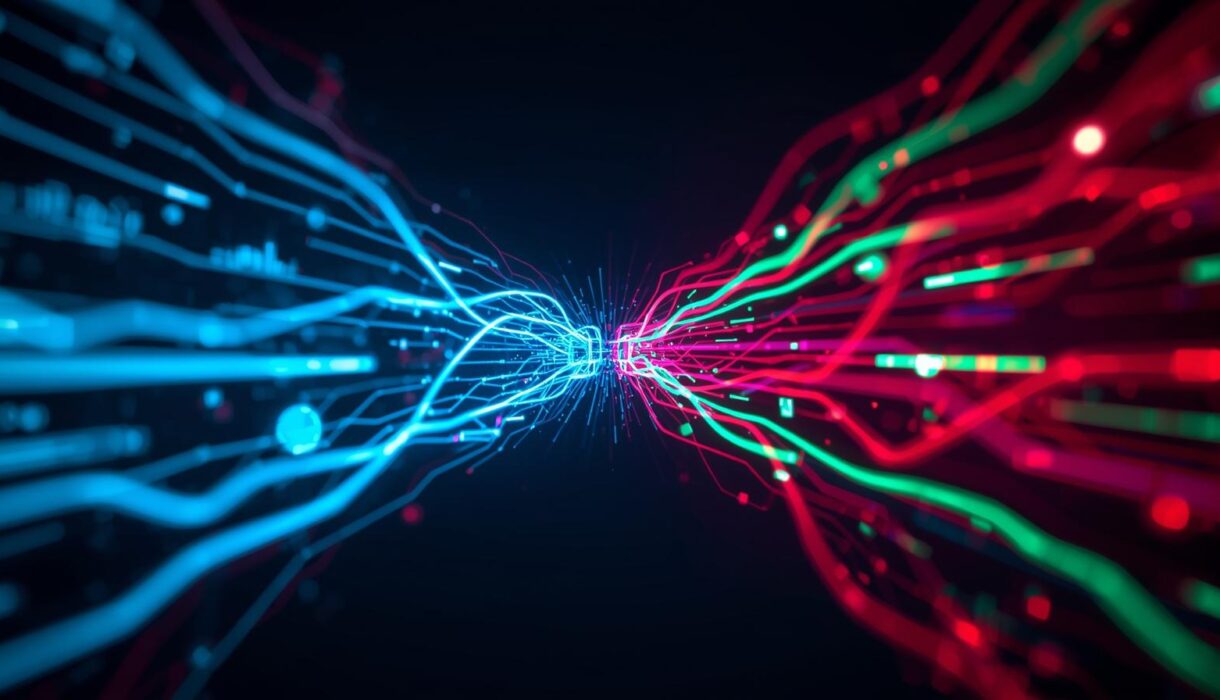 generar una portada de calidad con el tema relacionado a comparativa gpu vs tpu vs npu con simbolos o marcaas relacionado al tema (no poner letras dentro)